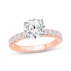 Thumbnail Image 1 of Lab-Grown Diamonds by KAY Round-cut Engagement Ring 2-1/2 ct tw 14K Rose Gold