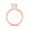 Thumbnail Image 3 of Lab-Grown Diamonds by KAY Round-cut Engagement Ring 2-1/2 ct tw 14K Rose Gold