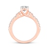 Thumbnail Image 3 of Lab-Grown Diamonds by KAY Oval-Cut Engagement Ring 2 ct tw 14K Rose Gold