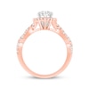 Thumbnail Image 3 of Lab-Grown Diamonds by KAY Marquise-Cut Halo Engagement Ring 1-1/2 ct tw 14K Rose Gold