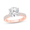 Thumbnail Image 0 of Lab-Created Diamonds by KAY Round-Cut Engagement Ring 3-1/2 ct tw 14K Rose Gold