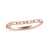 Thumbnail Image 1 of Diamond Wedding Band 1/15 ct tw 14K Rose Gold