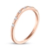 Thumbnail Image 2 of Diamond Wedding Band 1/15 ct tw 14K Rose Gold