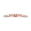 Thumbnail Image 3 of Diamond Wedding Band 1/15 ct tw 14K Rose Gold