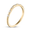 Thumbnail Image 2 of Diamond Wedding Band 1/15 ct tw 14K Yellow Gold