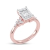 Thumbnail Image 2 of Lab-Grown Diamonds by KAY Radiant-Cut Engagement Ring 2-1/4 ct tw 14K Rose Gold