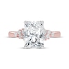 Thumbnail Image 3 of Lab-Grown Diamonds by KAY Radiant-Cut Engagement Ring 2-1/4 ct tw 14K Rose Gold