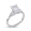 Thumbnail Image 1 of Lab-Created Diamonds by KAY Radiant-Cut Engagement Ring 2-1/4 ct tw 14K White Gold