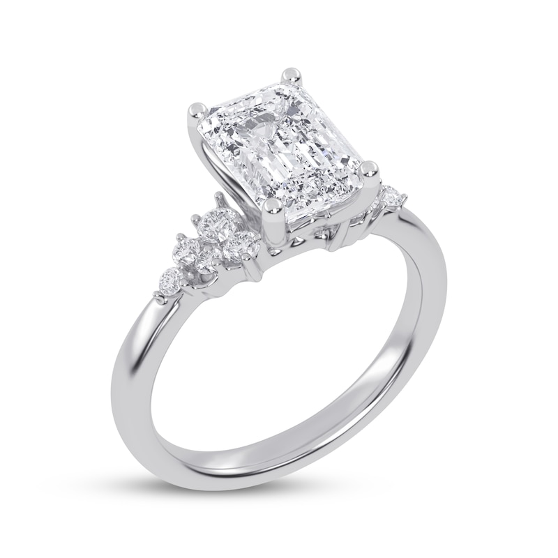 Lab-Created Diamonds by KAY Radiant-Cut Engagement Ring 2-1/4 ct tw 14K White Gold