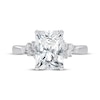 Thumbnail Image 2 of Lab-Created Diamonds by KAY Radiant-Cut Engagement Ring 2-1/4 ct tw 14K White Gold