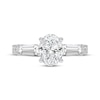 Thumbnail Image 2 of Lab-Created Diamonds by KAY Oval-Cut Engagement Ring 1-3/4 ct tw 14K White Gold