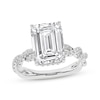 Thumbnail Image 0 of Lab-Grown Diamonds by KAY Emerald-Cut Engagement Ring 5-3/8 ct tw 14K White Gold