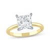 Thumbnail Image 1 of Lab-Grown Diamonds by KAY Princess-Cut Solitaire Engagement Ring 2-1/2 ct tw 14K Yellow Gold (I/SI2)