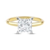 Thumbnail Image 3 of Lab-Grown Diamonds by KAY Princess-Cut Solitaire Engagement Ring 2-1/2 ct tw 14K Yellow Gold (I/SI2)