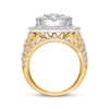 Thumbnail Image 2 of Now + Forever Multi-Diamond Halo Engagement Ring 4 ct tw 10K Two-Tone Gold