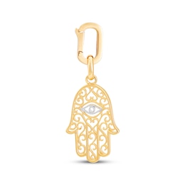 Charmed Memories Hamsa Charm 10K Yellow Gold