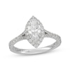 Thumbnail Image 4 of Neil Lane Marquise-Shaped Diamond Halo Engagement Ring 1-3/8 ct tw 14K White Gold