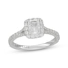 Thumbnail Image 4 of Neil Lane Radiant-Cut Diamond Engagement Ring 1-1/8 ct tw 14K White Gold