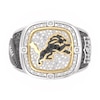 Thumbnail Image 1 of True Fans Detroit Lions Championship Ring Sterling Silver & 10K Yellow Gold Ring