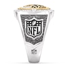 Thumbnail Image 4 of True Fans Detroit Lions Championship Ring Sterling Silver & 10K Yellow Gold Ring